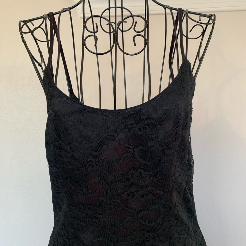 Jonathan Martin Little Black Lace Dress Sz 7/8